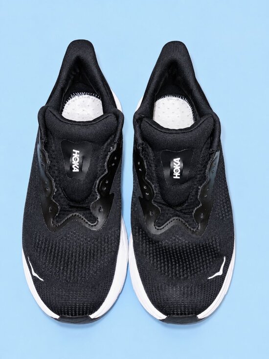 HOKA Arahi 7 Men’s Running Shoes Size 11.5D Black White Athletic Sneakers main image 5